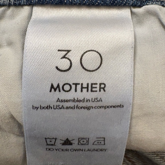 NWOT MOTHER The Flirt Fray Jeans in Cold Feet Women’s 30 - Picture 14 of 16